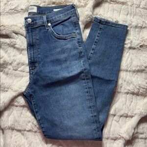 Citizens of Humanity Chrissy High Rise Skinny Jeans Size 31 Medium Wash